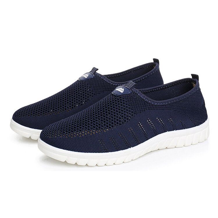 Heren Ademend Mesh Zachte Zolen Casual Loafers