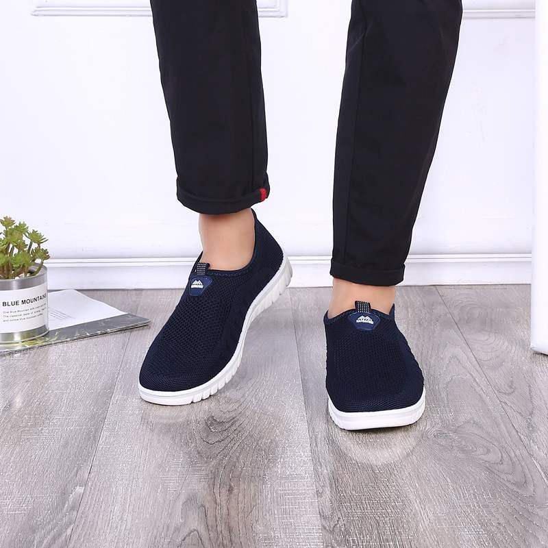 Heren Ademend Mesh Zachte Zolen Casual Loafers