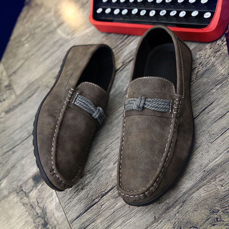 Heren Ademende Antislip Comfy Soft Driving Casual Loafers