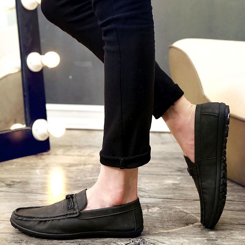 Heren Ademende Antislip Comfy Soft Driving Casual Loafers