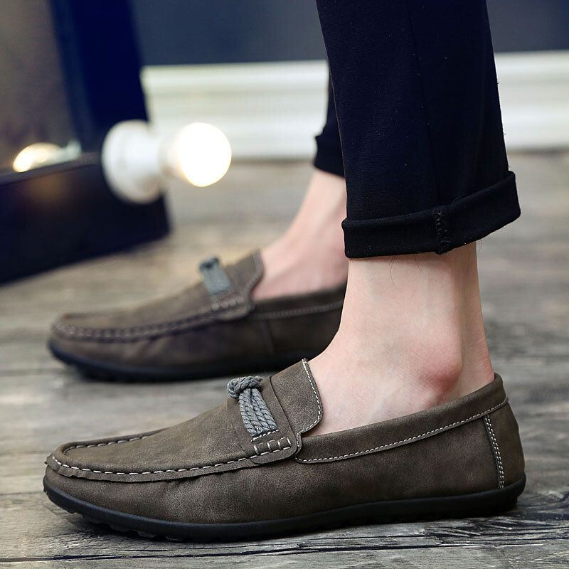 Heren Ademende Antislip Comfy Soft Driving Casual Loafers