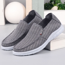 Heren Ademende Stof Antislip Comfortabele Zachte Bodem Oude Peking Casual Schoenen