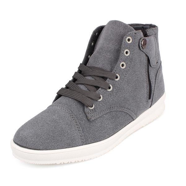 Heren Britse Stijl Canvas Hoge Schoenen