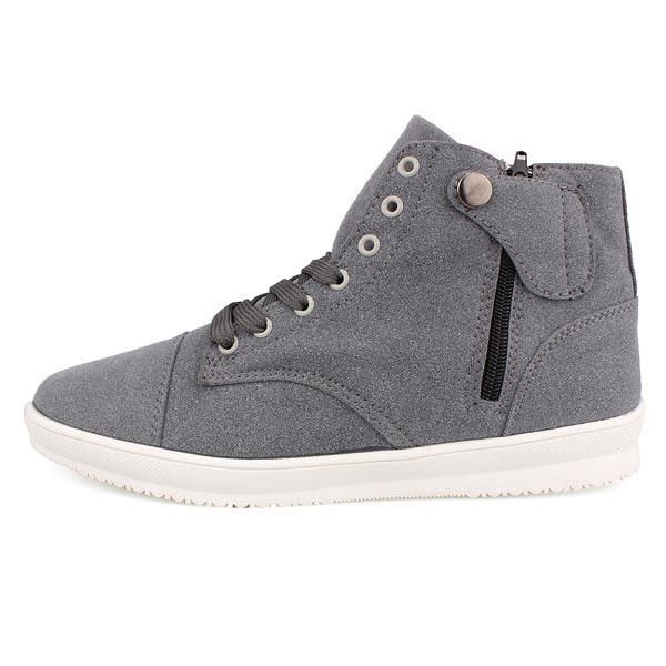 Heren Britse Stijl Canvas Hoge Schoenen