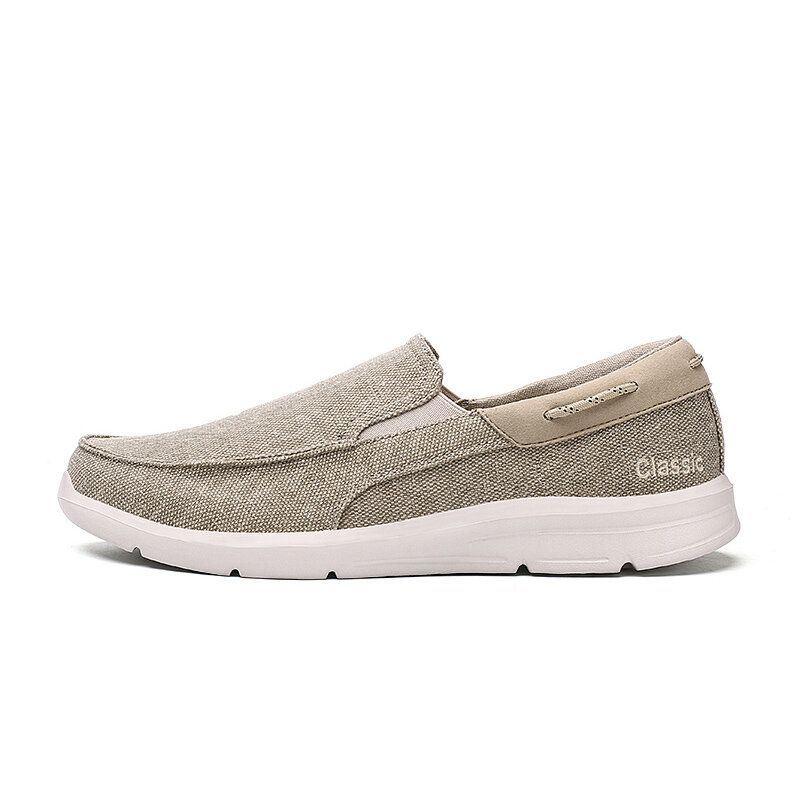 Heren Canvas Lichtgewicht Draagbare Slip-on Casual Schoenen