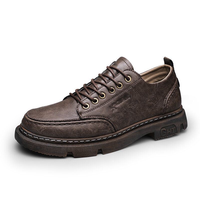 Heren Comfortabele Oxfords Casual Schoenen Met Ronde Neus