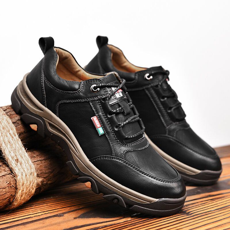 Heren Korte Antislip Soft Sole Lace Up Outdoor Casual Schoenen