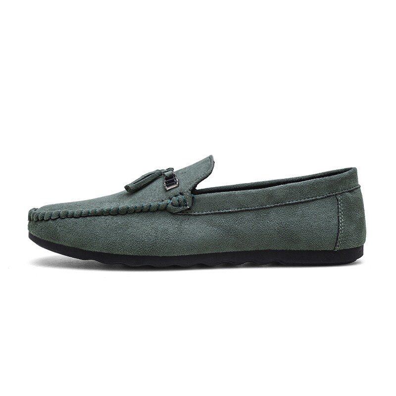 Heren Kwastje Decor Comfortabele Synthetische Suède Instappers Casual Loafers