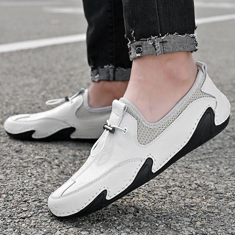 Heren Lichtgewicht Antislip Teen Beschermd Soft Casual Bussiness Driving Shoes