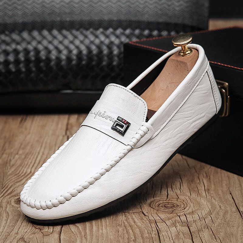 Heren Microfiber Ademend Antislip Comfortabel Rijden Casual Loafers