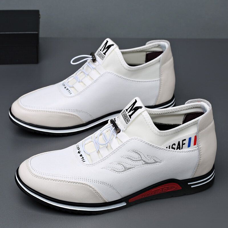 Heren Microfiber Ademende Zachte Bodem Antislip Comfy Casual Business Shoes