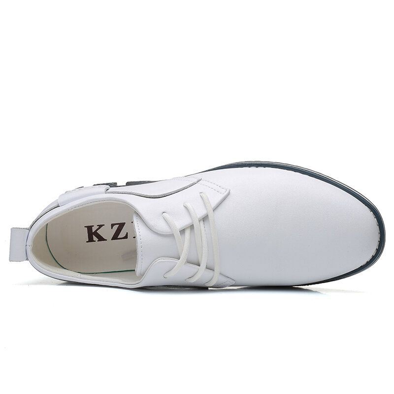 Heren Microfiber Lederen Non-slip Business Casual Schoenen