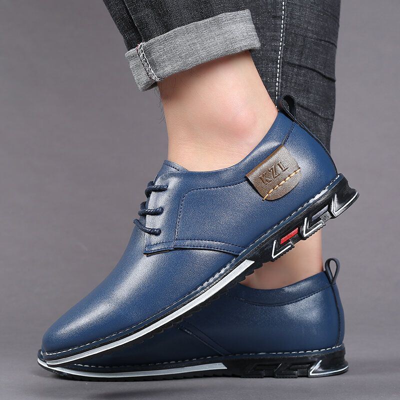 Heren Microfiber Lederen Non-slip Business Casual Schoenen