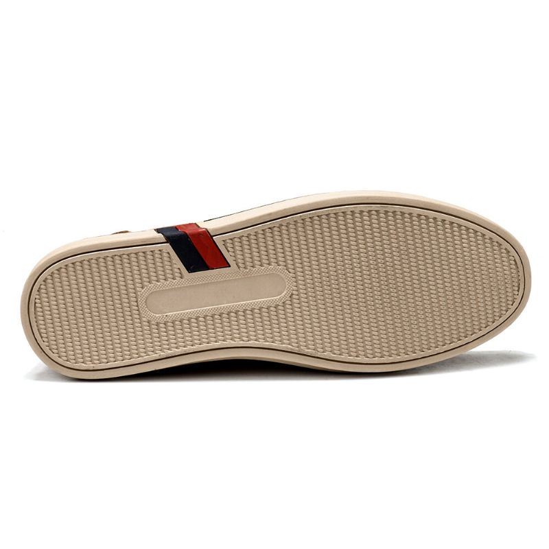 Heren Microfiber Leer Zachte Wandelzool Casual Loafers