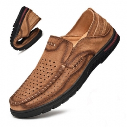 Heren Rundleer Outdoor Hollow Antislip Ademende Casual Wandelschoenen