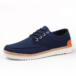 Heren Sneakers Canvas Causale Outdoor Sport Platte Comfortabele Oxfords Schoenen