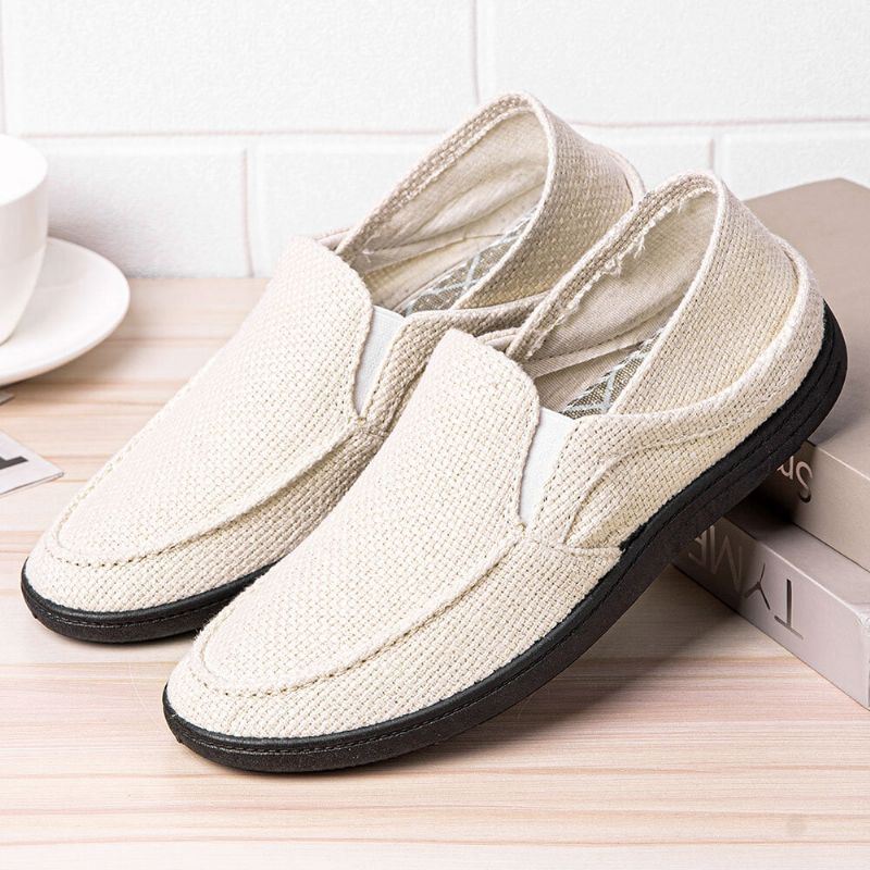 Heren Wearable Slip On Casual Driving Loafers Shoes Met Zachte Zolen