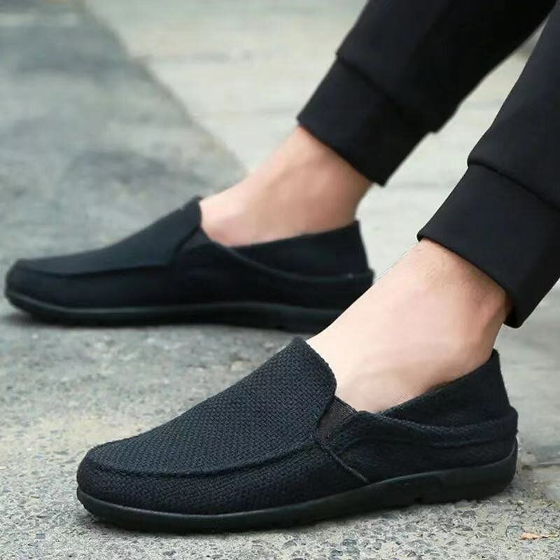 Heren Wearable Slip On Casual Driving Loafers Shoes Met Zachte Zolen