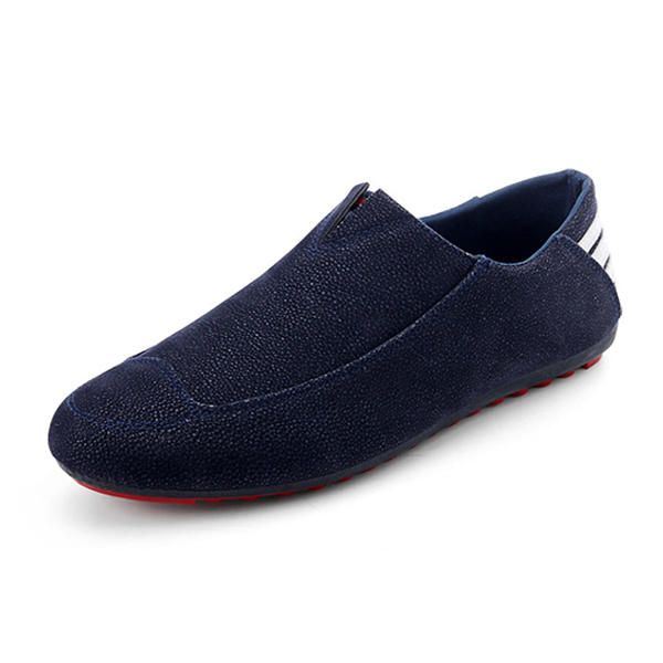 Herenschoenen Flats Comfortabel Zacht Ademend Casual Outdoor Slip On Flats Loafers Schoenen