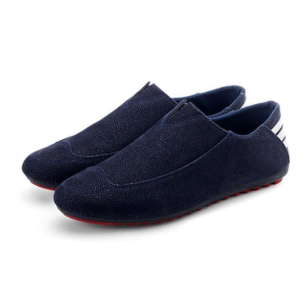 Herenschoenen Flats Comfortabel Zacht Ademend Casual Outdoor Slip On Flats Loafers Schoenen