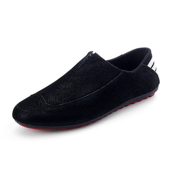 Herenschoenen Flats Comfortabel Zacht Ademend Casual Outdoor Slip On Flats Loafers Schoenen