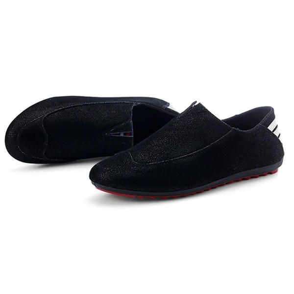 Herenschoenen Flats Comfortabel Zacht Ademend Casual Outdoor Slip On Flats Loafers Schoenen