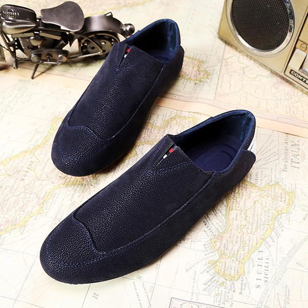 Herenschoenen Flats Comfortabel Zacht Ademend Casual Outdoor Slip On Flats Loafers Schoenen