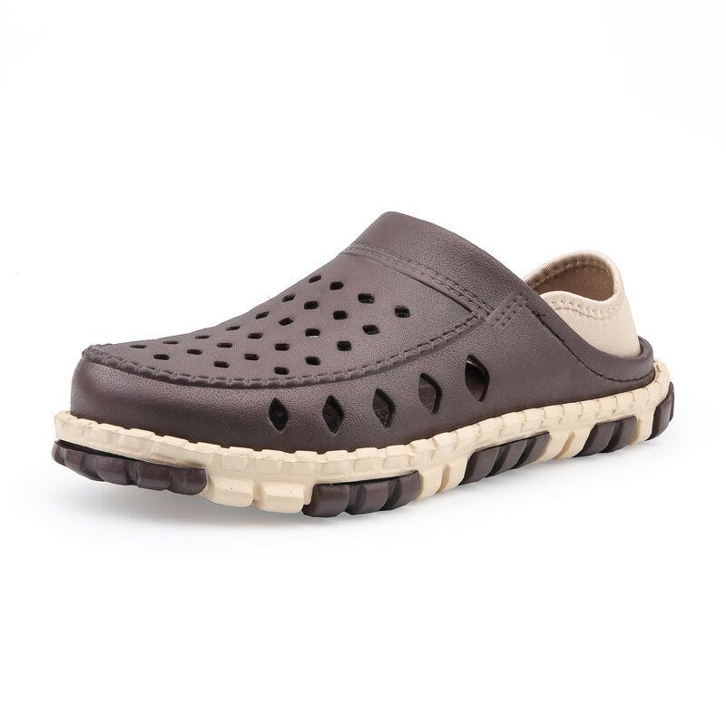 Ademende Casual Strandsandalen En Slippers Voor Heren