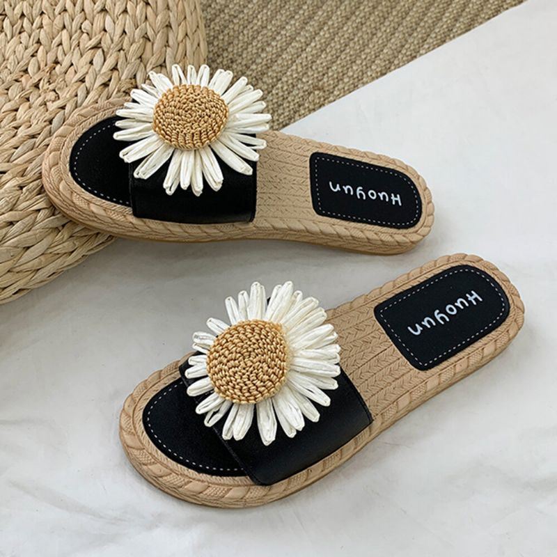 Daisy Decor Draagbare Comfortabele Strandslippers Voor Dames