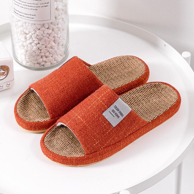 Dames Comfy Open Teen Effen Kleur Thuis Slippers