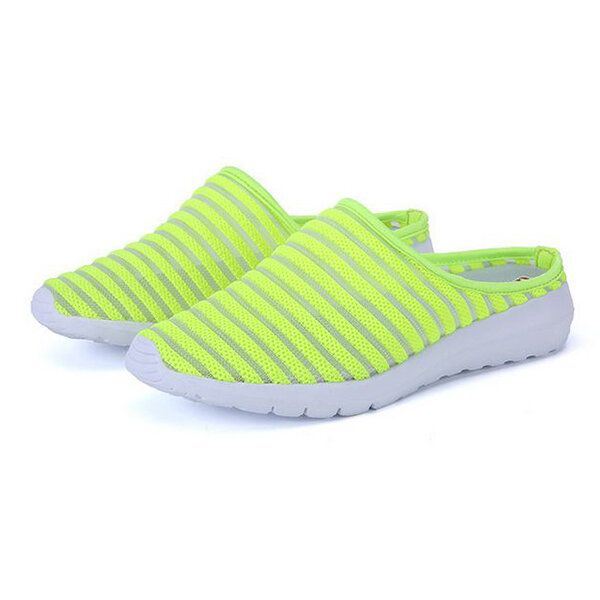 Dames Mesh Ademende Casual Hollow Out Zomer Slipper Sandalen