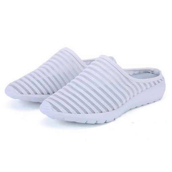 Dames Mesh Ademende Casual Hollow Out Zomer Slipper Sandalen