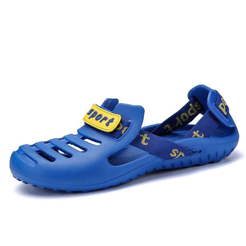 Heren Ademend Antislip Uitgehold Waterdicht Gesloten Teen Casual Strandslippers