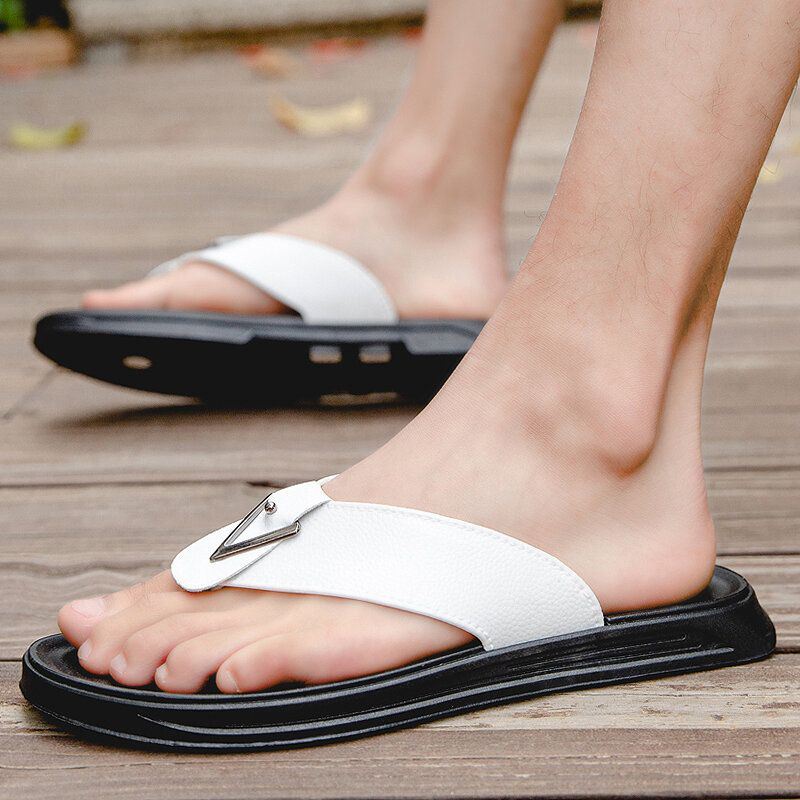 Heren Ademende Antislip Comfortabele Cliped Slippers Casual Strand Slippers