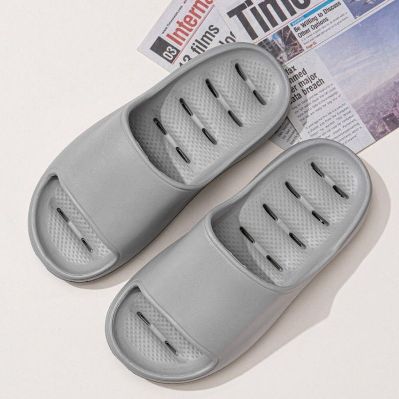 Heren Antislip Zachte Dikke Zool Open Teen Casual Badkamer Slippers