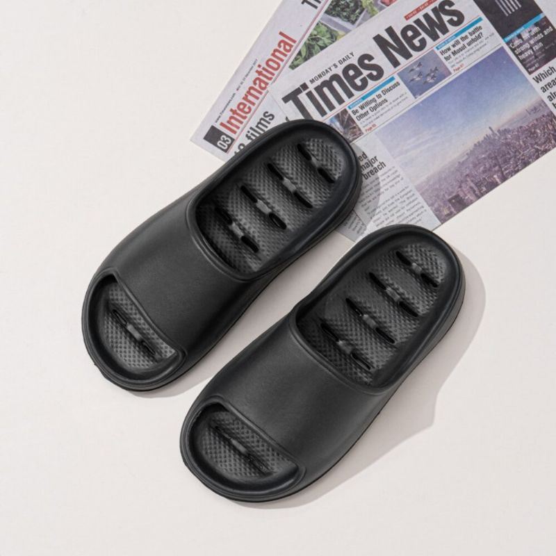 Heren Antislip Zachte Dikke Zool Open Teen Casual Badkamer Slippers