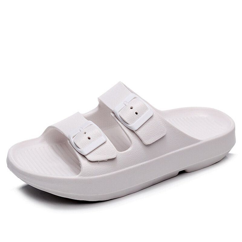 Heren Badkamer Antislip Gesp Slip Op Zachte Zolen Outdoor Slippers