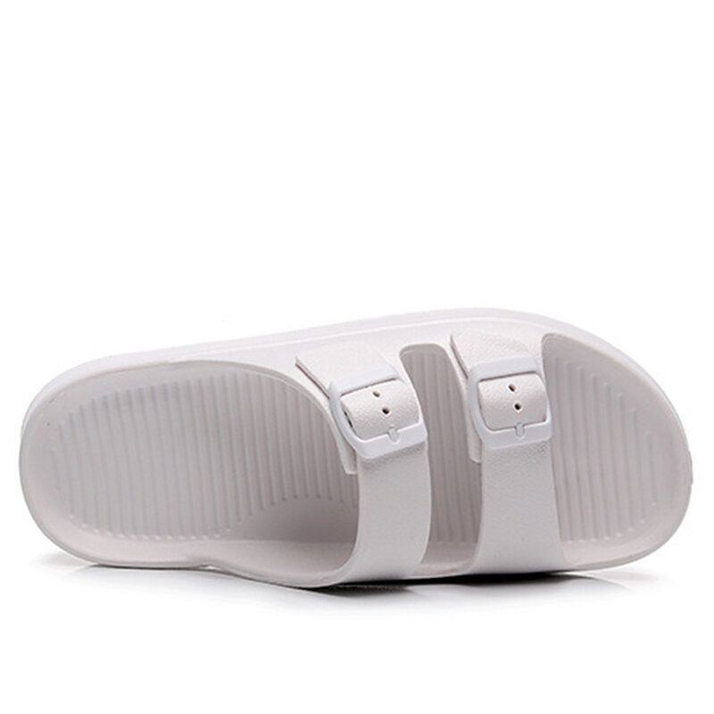 Heren Badkamer Antislip Gesp Slip Op Zachte Zolen Outdoor Slippers