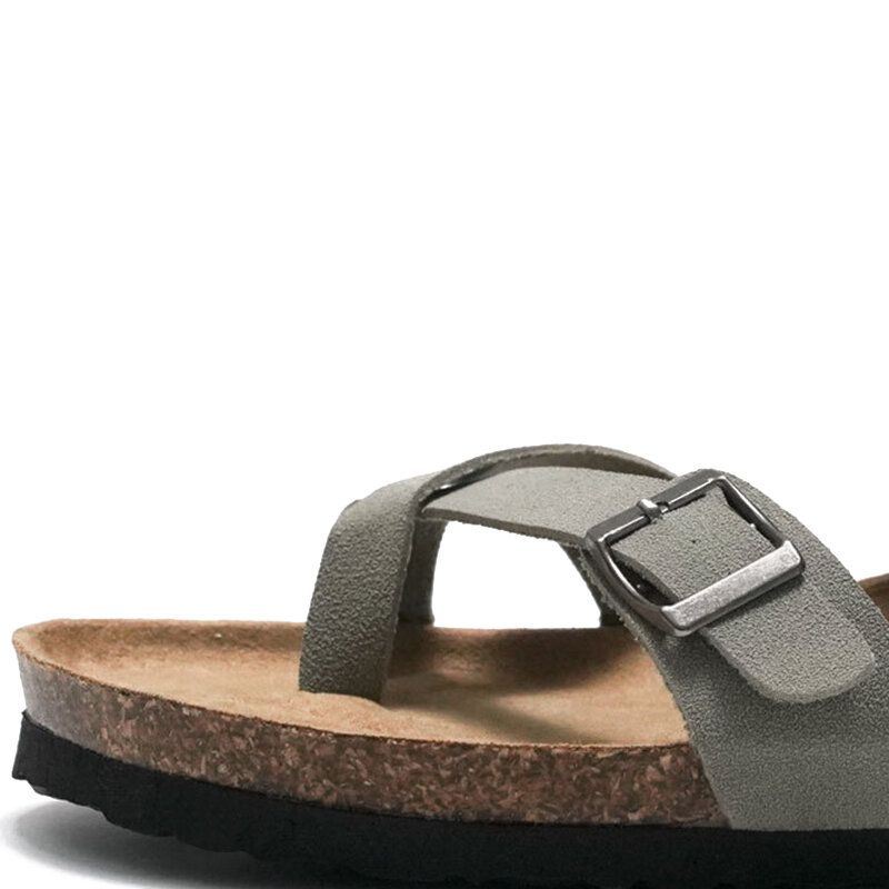 Heren Clip Toe Gesp Slip On Casual Strand Dagelijks Slippers