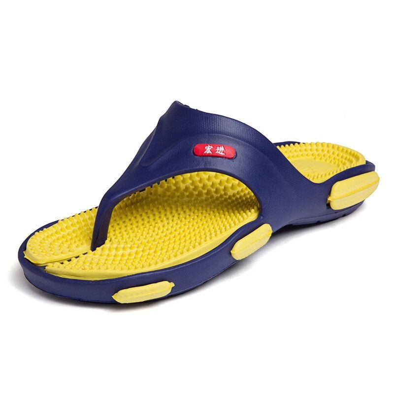 Heren Massage Slippers Casual Zachte Strandslippers