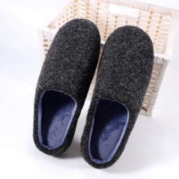 Heren Warm Pluche Zachte Zool Casual Thuis Slippers