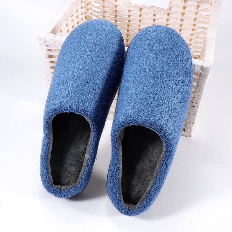 Heren Warm Pluche Zachte Zool Casual Thuis Slippers