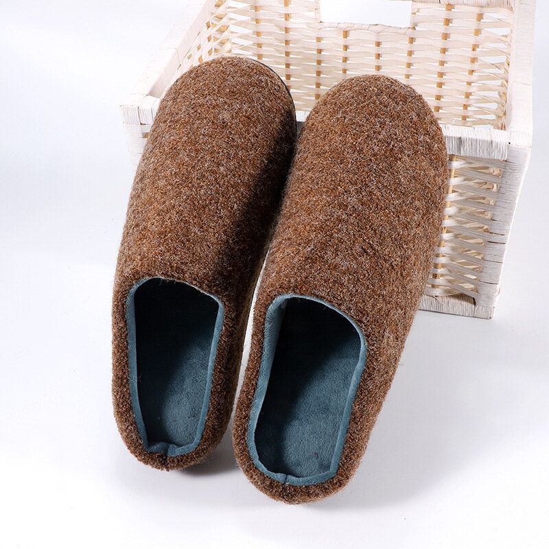 Heren Warm Pluche Zachte Zool Casual Thuis Slippers