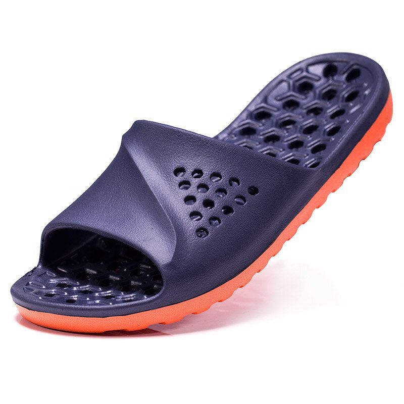 Heren Waterdicht Ademend Antislip Slijtvaste Pantoffels Met Holle En Zachte Zool