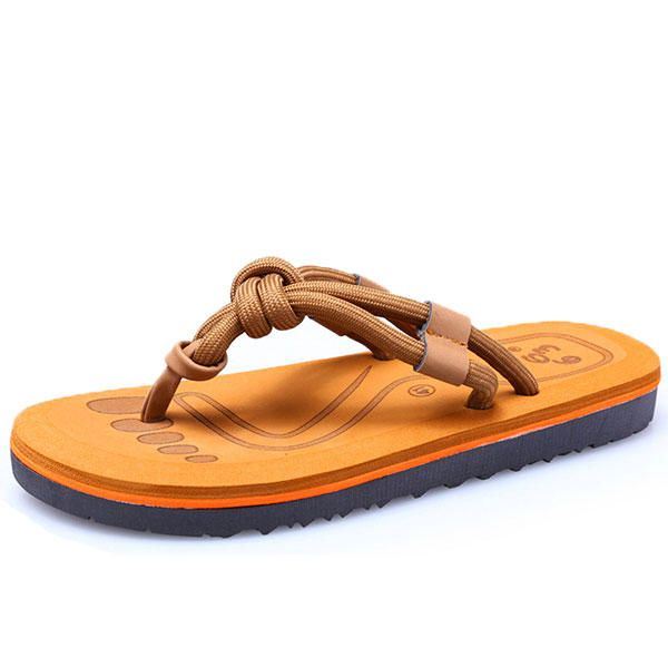 Heren Zachte Zool Clip Toe Slippers Zomer Strand Schoenen