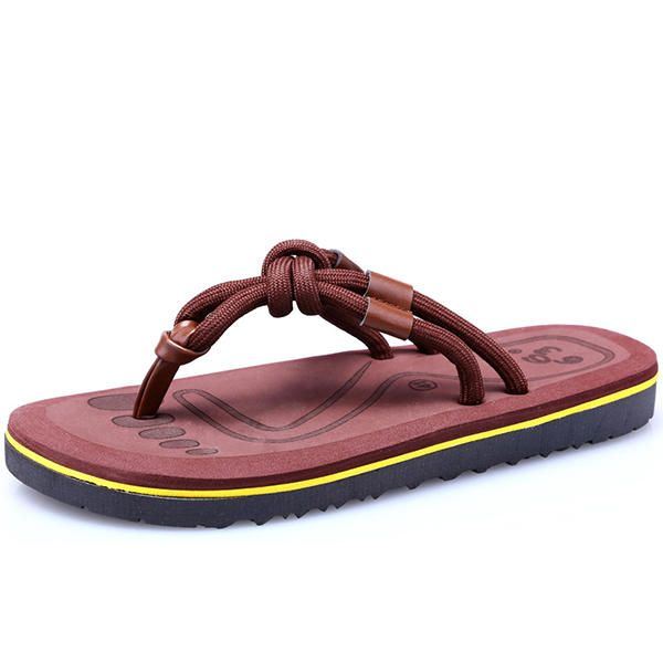 Heren Zachte Zool Clip Toe Slippers Zomer Strand Schoenen