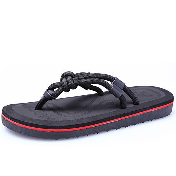 Heren Zachte Zool Clip Toe Slippers Zomer Strand Schoenen