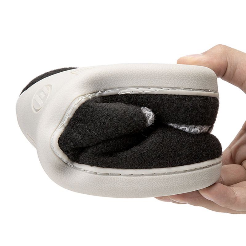 Heren Zachte Zool Ronde Kop Antislip Dikker Warme Thuis Winter Slippers