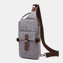 Heren Grote Capaciteit Waterdichte Anti-diefstal Outdoor Casual Crossbody Tassen Borsttas Schoudertas