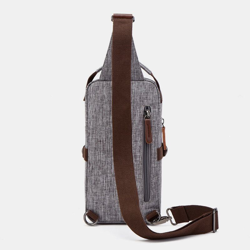 Heren Grote Capaciteit Waterdichte Anti-diefstal Outdoor Casual Crossbody Tassen Borsttas Schoudertas